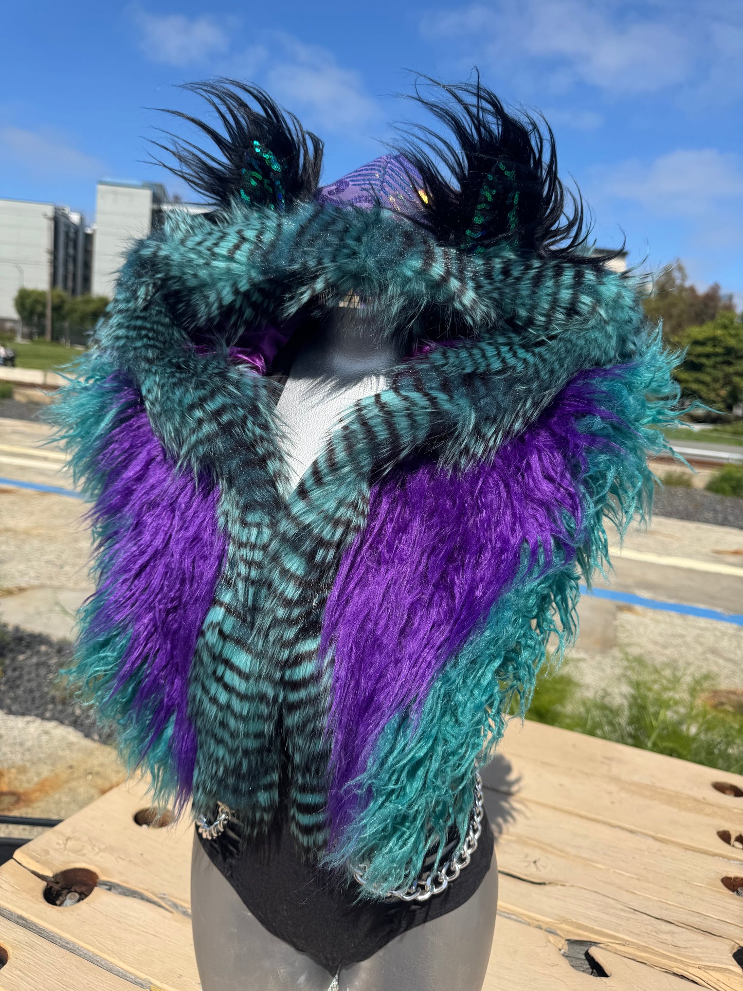 Aurora Borealis - Fluffe Hood