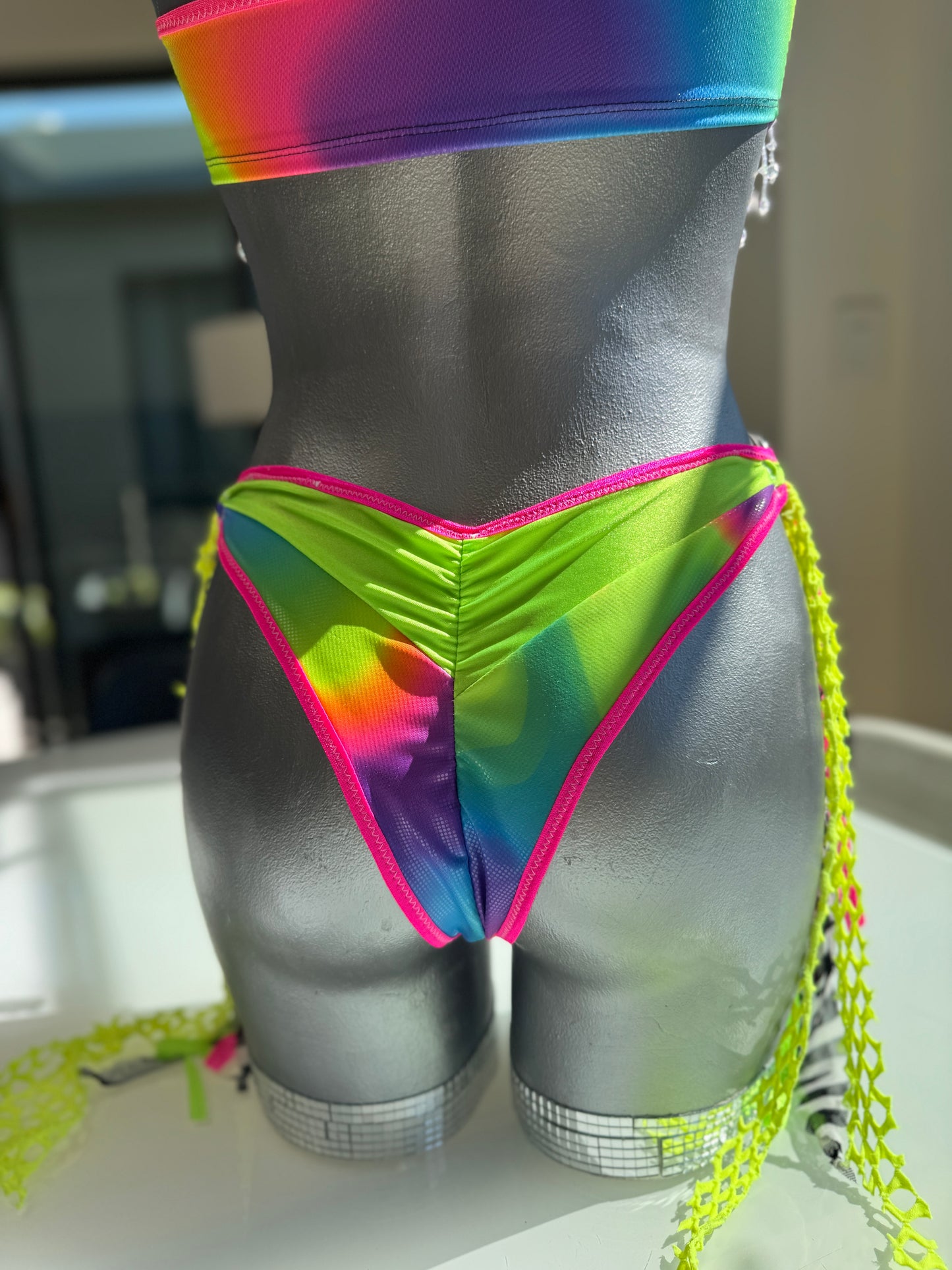 Neon Nights Rave Set (2 pc) - Size S/M (ready to ship)