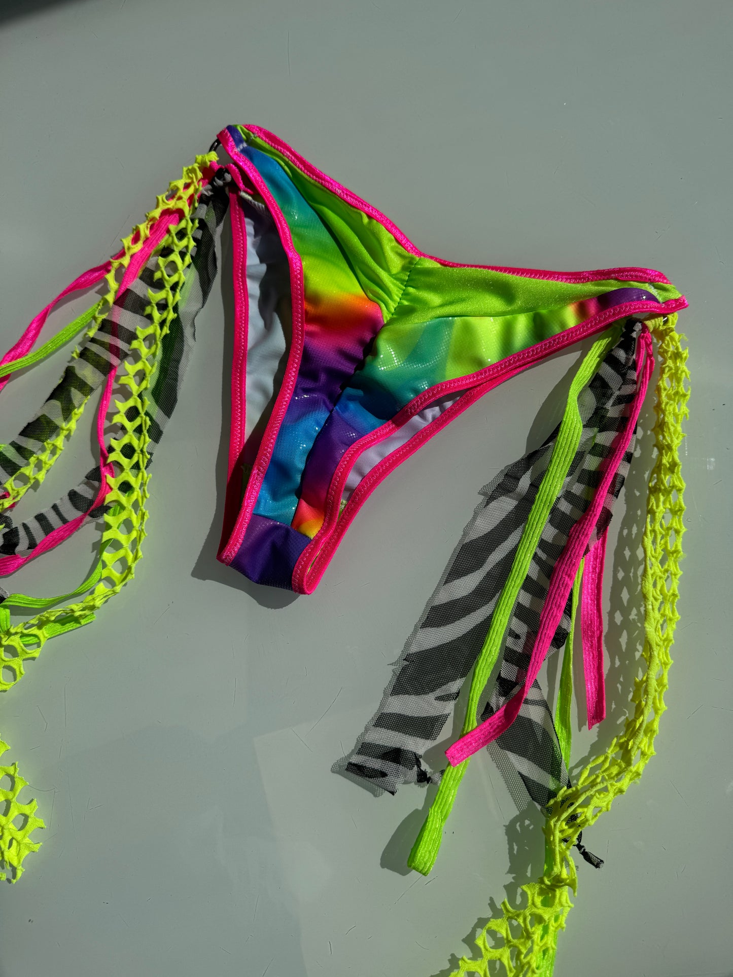Neon Nights Rave Set (2 pc) - Size S/M (ready to ship)