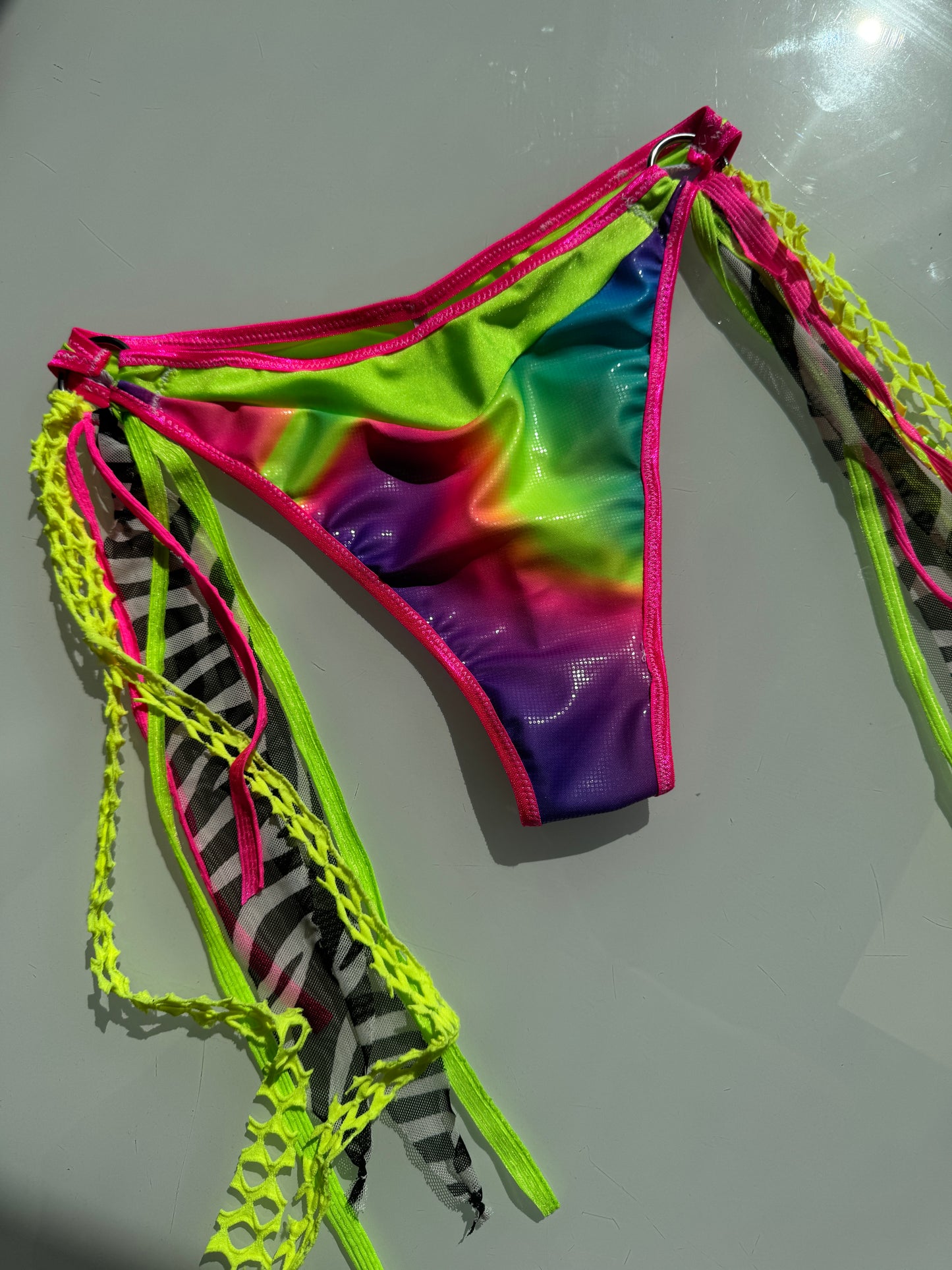 Neon Nights Rave Set (2 pc) - Size S/M (ready to ship)