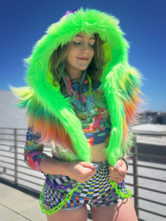 Slime Sublime - Fluffe Hood (no ears)