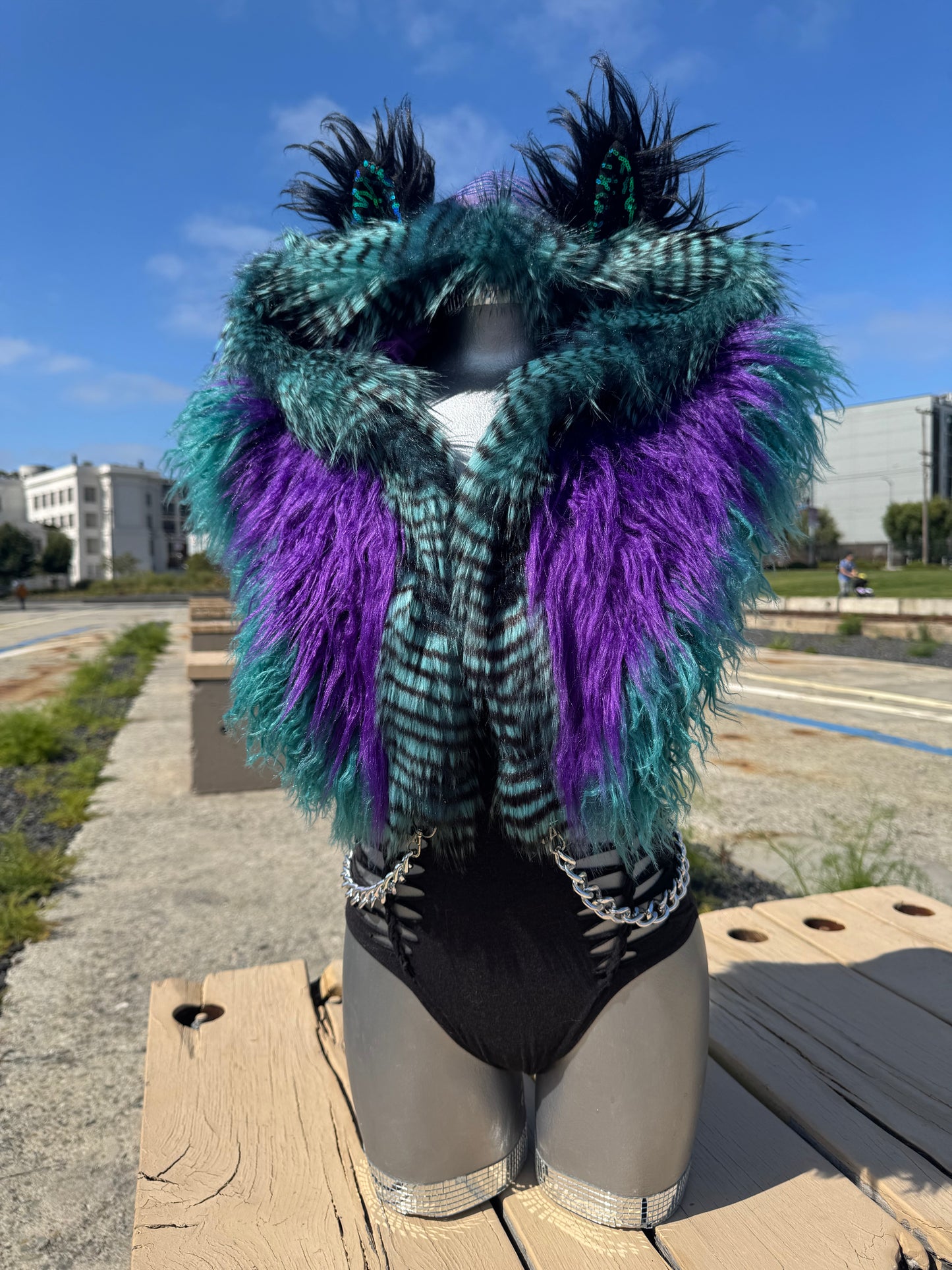Aurora Borealis - Fluffe Hood