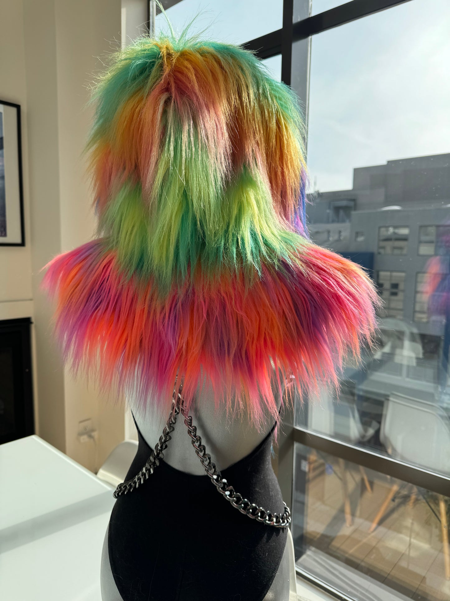 custom fur fluffe hood