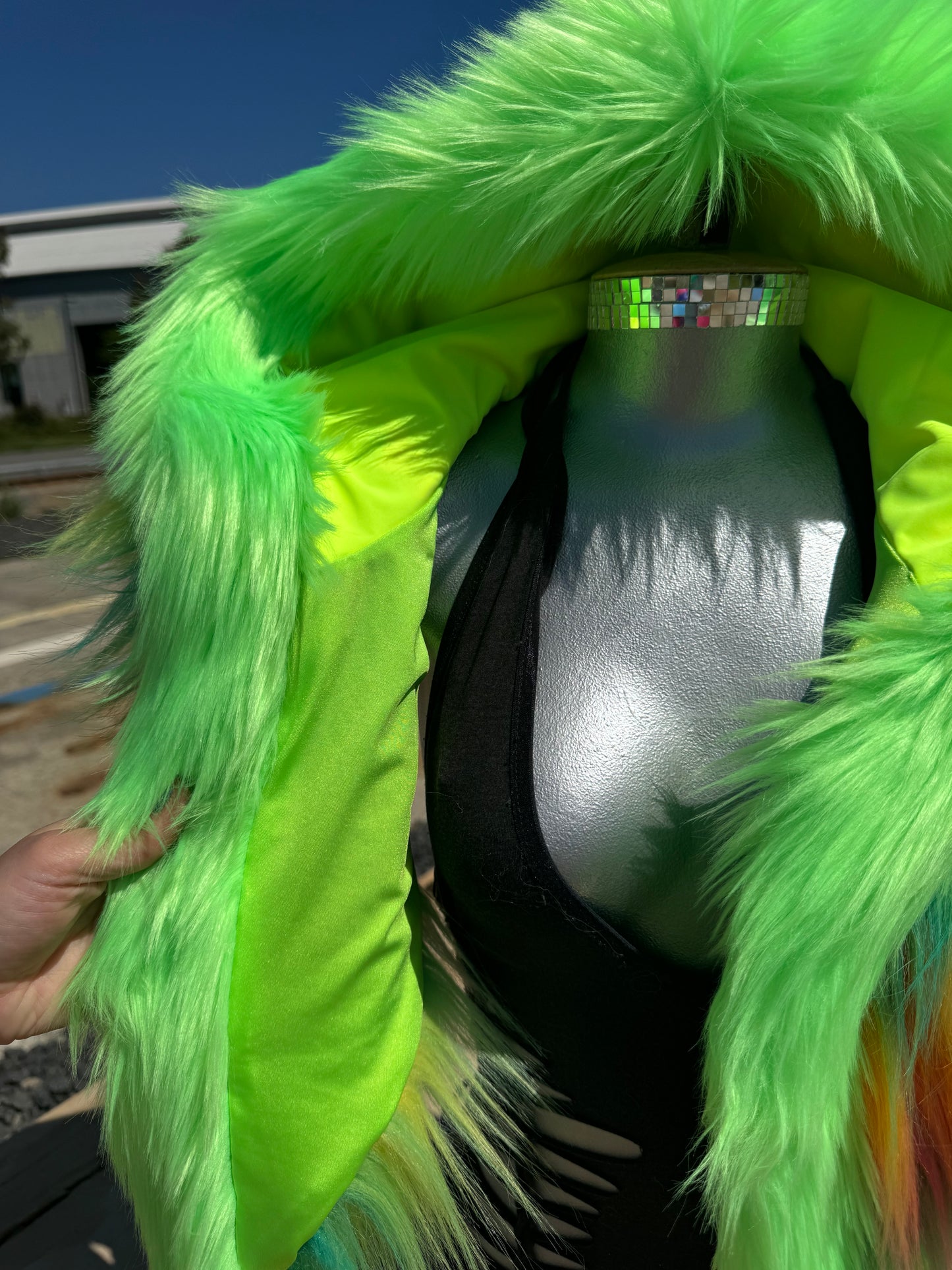 Slime Sublime - Fluffe Hood (no ears)
