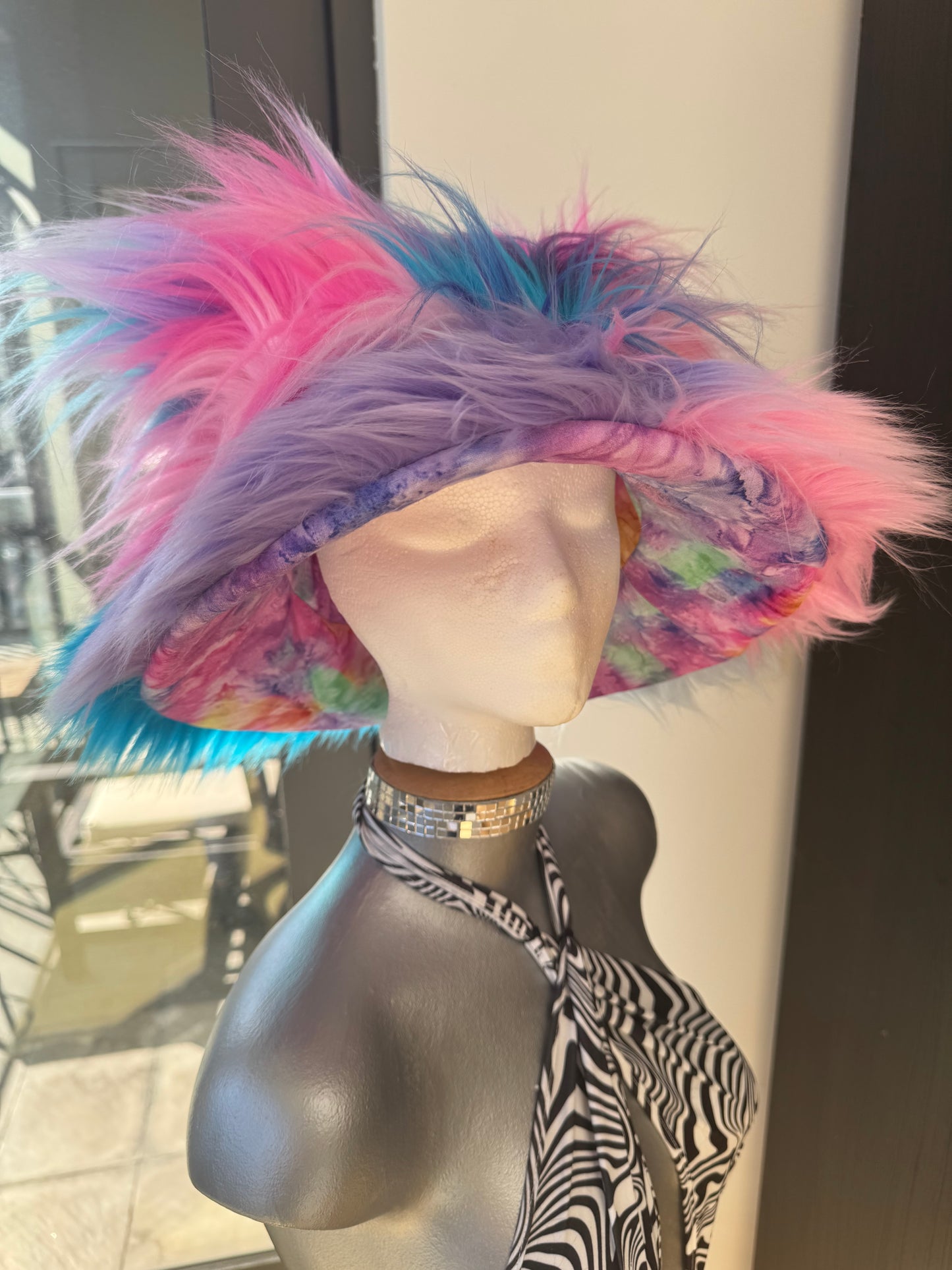 custom kitty fluffe bucket hat