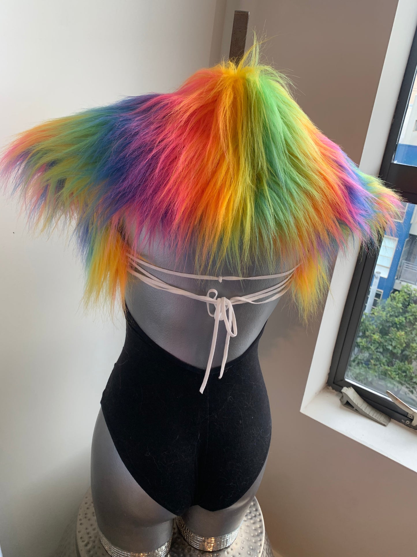 rainbow fluffe epaulettes