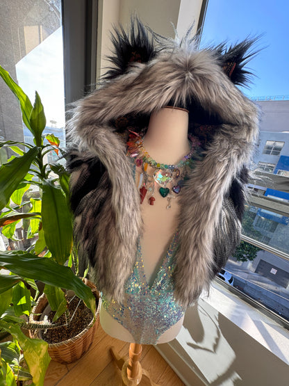 custom fur fluffe hood