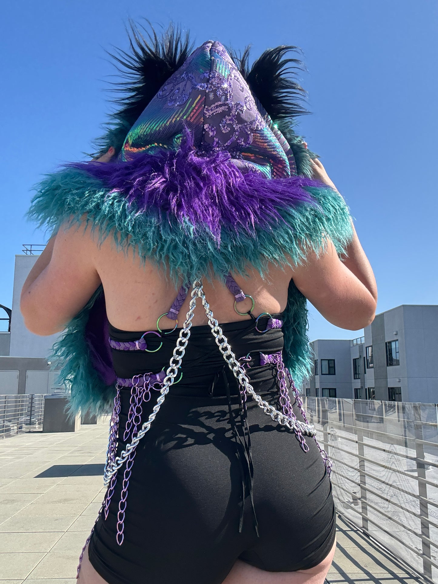 Aurora Borealis - Fluffe Hood