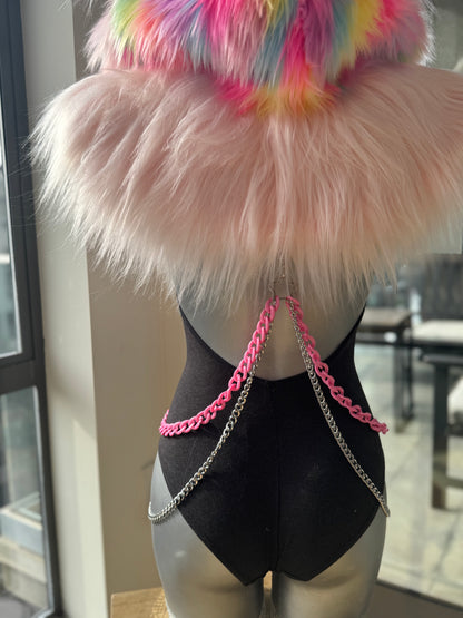 Baby Spice - Fluffe Hood (ready to ship)