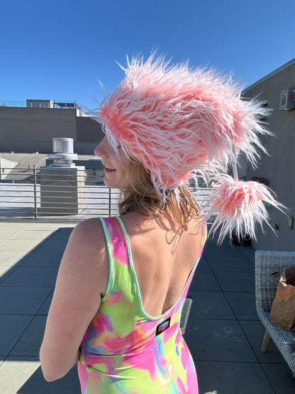 custom fluffy bopper hat