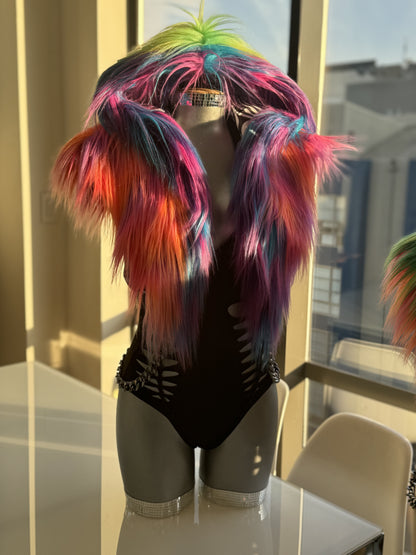 custom fur fluffe hood