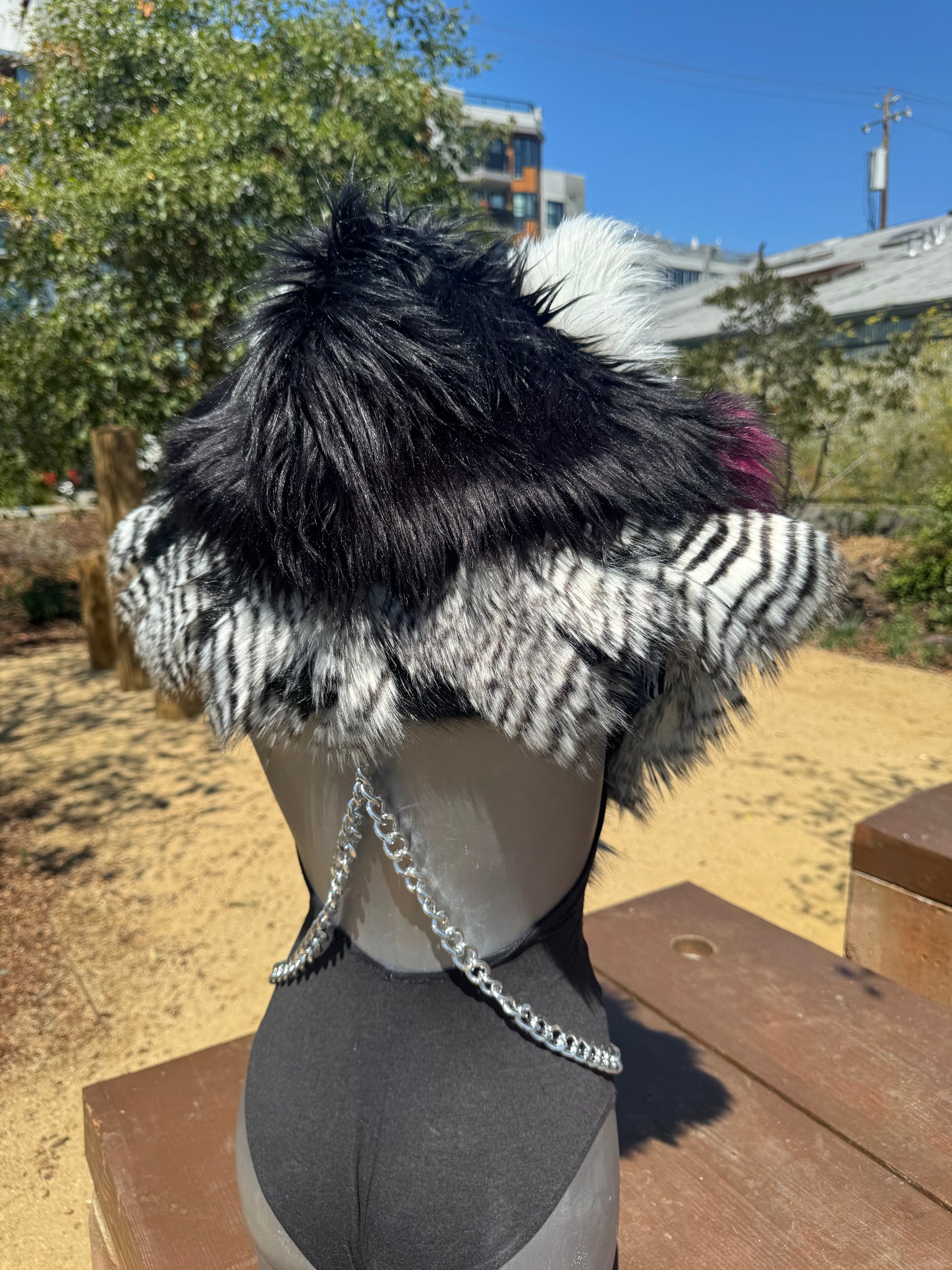 Red Velvet Cookies - Fluffe Hood  [READY TO SHIP]