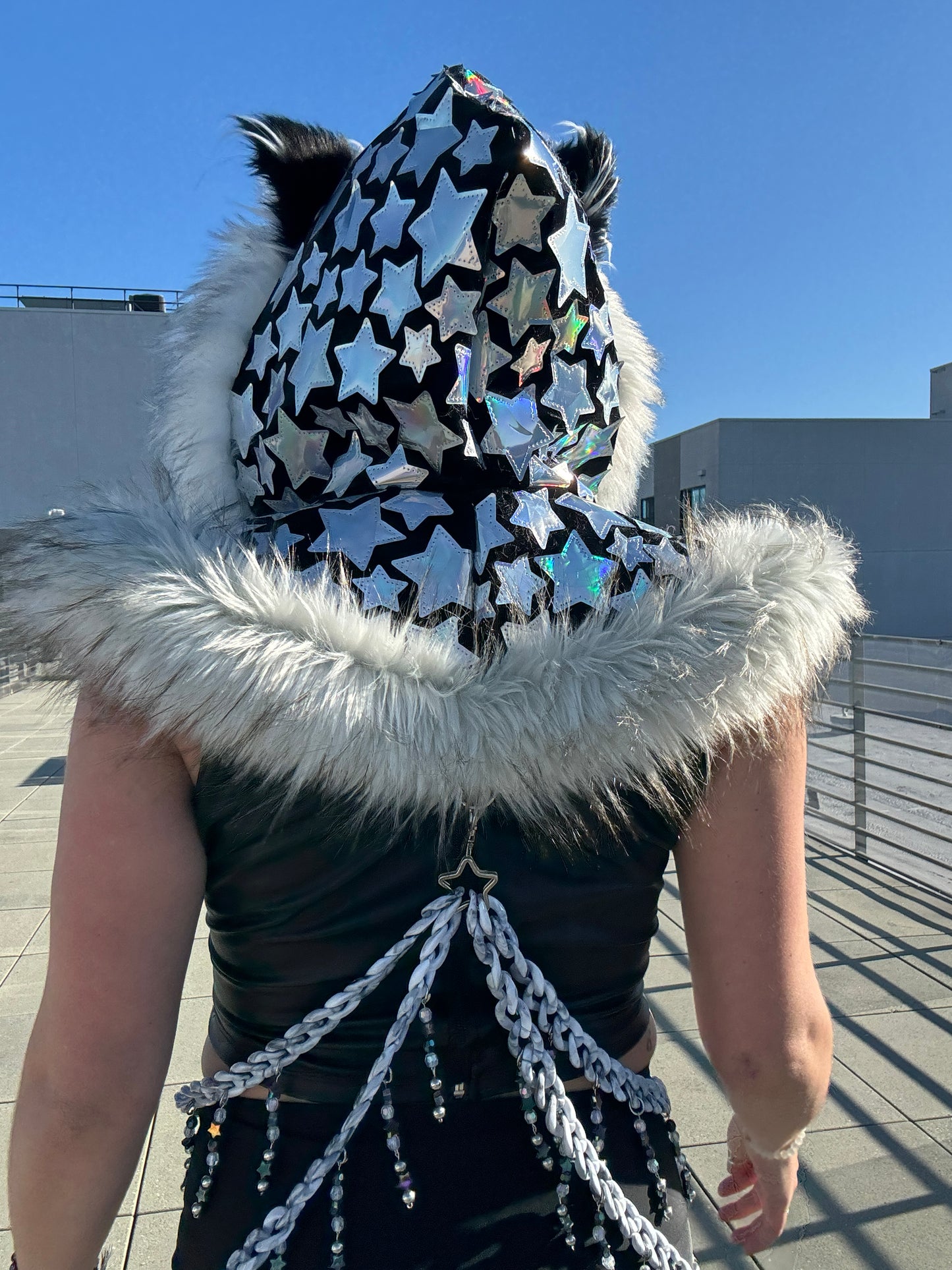 Interstellar - Fluffe Hood [K Queen Creations Collab - READY TO SHIP]