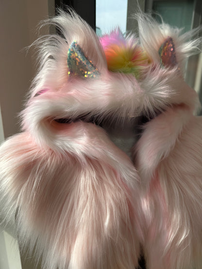 Baby Spice - Fluffe Hood (ready to ship)