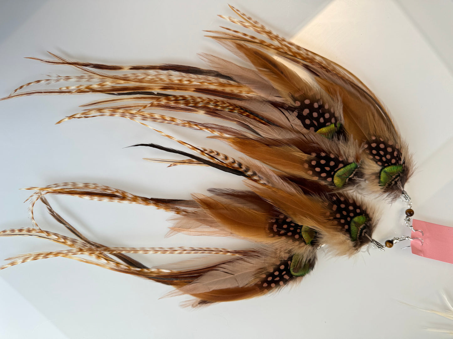 SANDSTORM - Mega Fluffy Feather Earrings