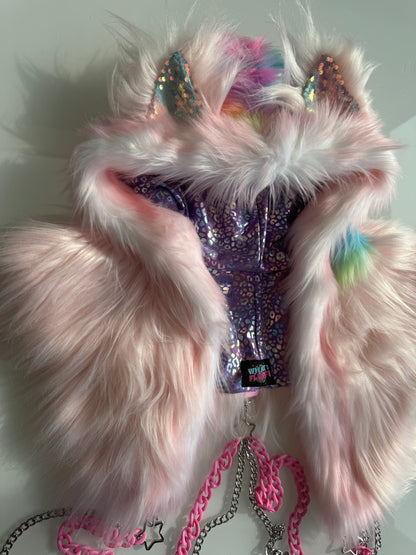 Baby Spice - Fluffe Hood (ready to ship)