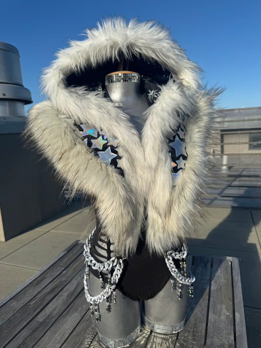 Interstellar - Fluffe Hood [K Queen Creations Collab - READY TO SHIP]