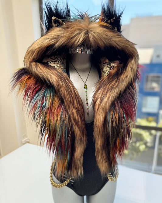 custom fur fluffe hood