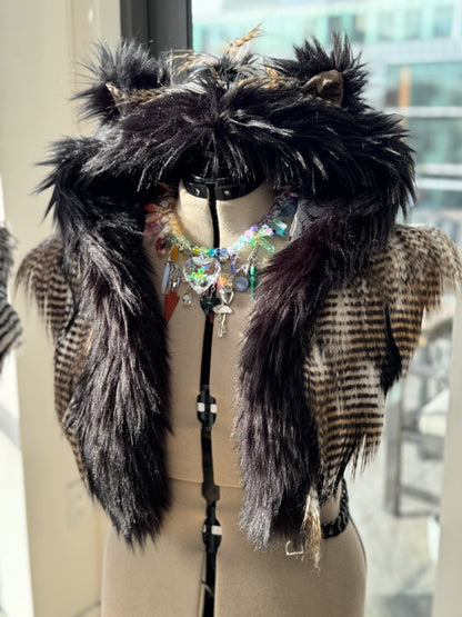 custom fur fluffe hood