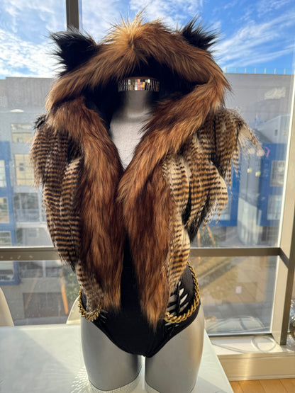 custom fur fluffe hood