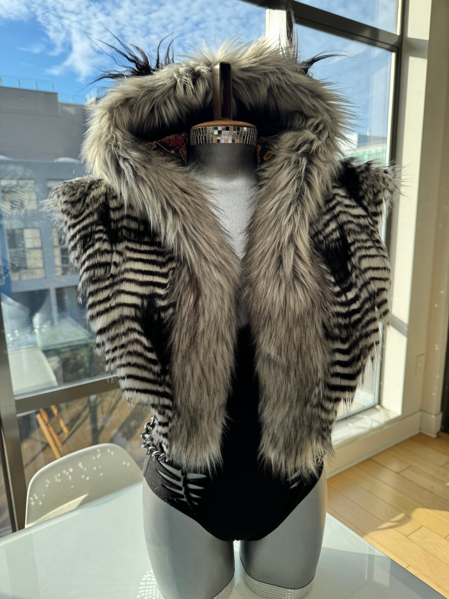 custom fur fluffe hood