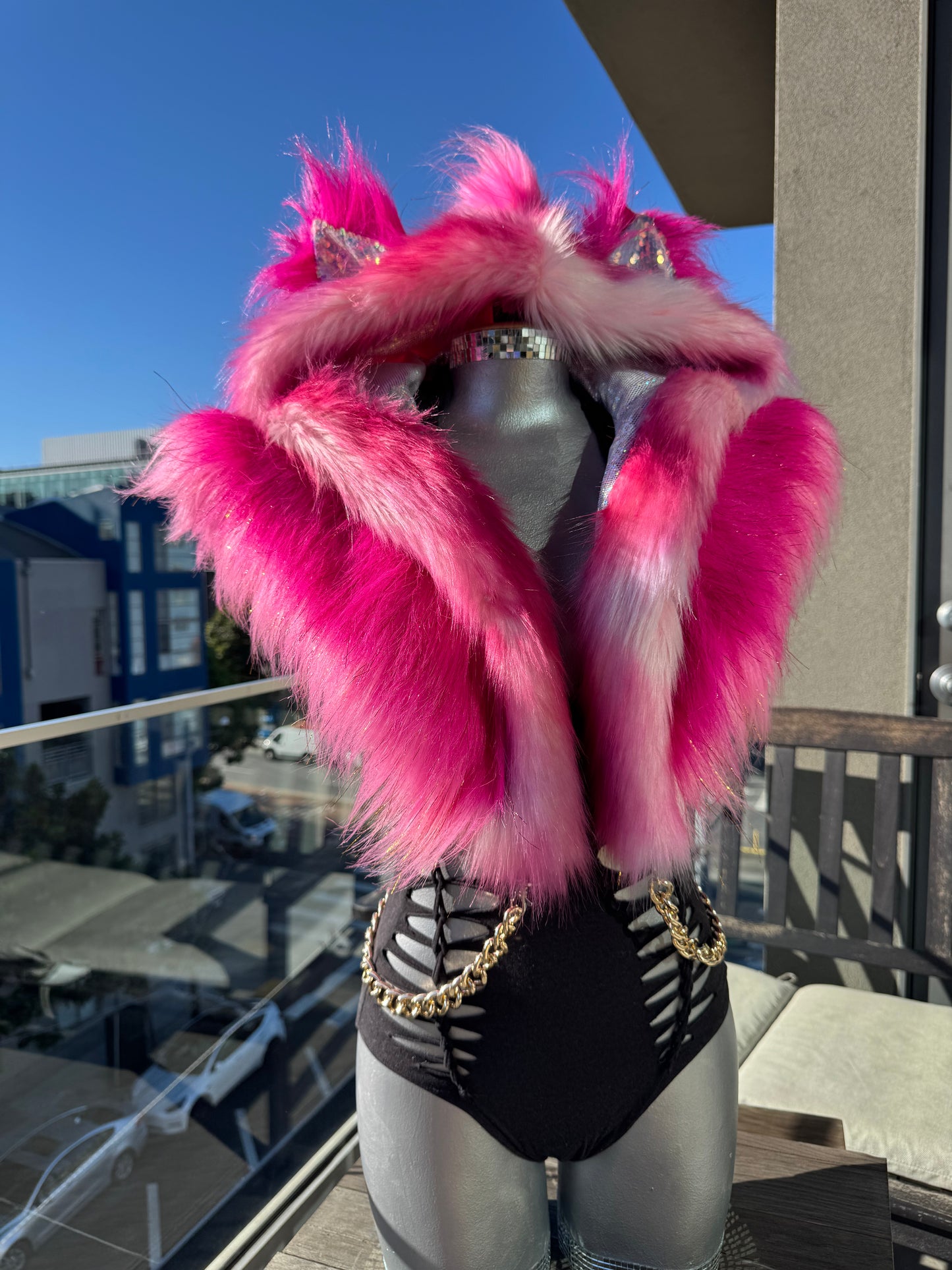 Valentine's BAE - Fluffe Hood w/ Mohawk